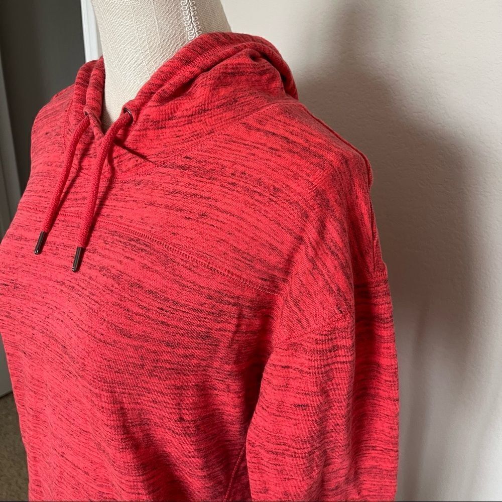 Heathered Red Reebok Lightweight Hoodie Size Small - Picture 6 of 7
